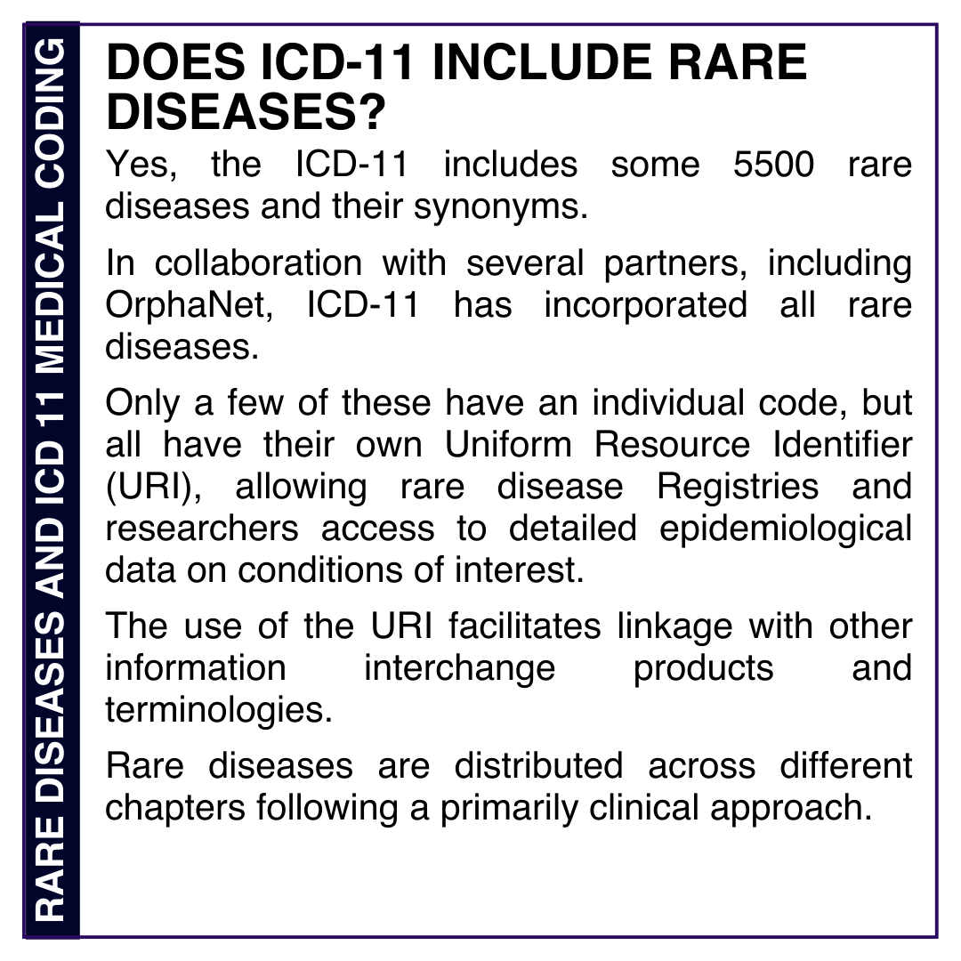 icd 10 codes for rare diseases